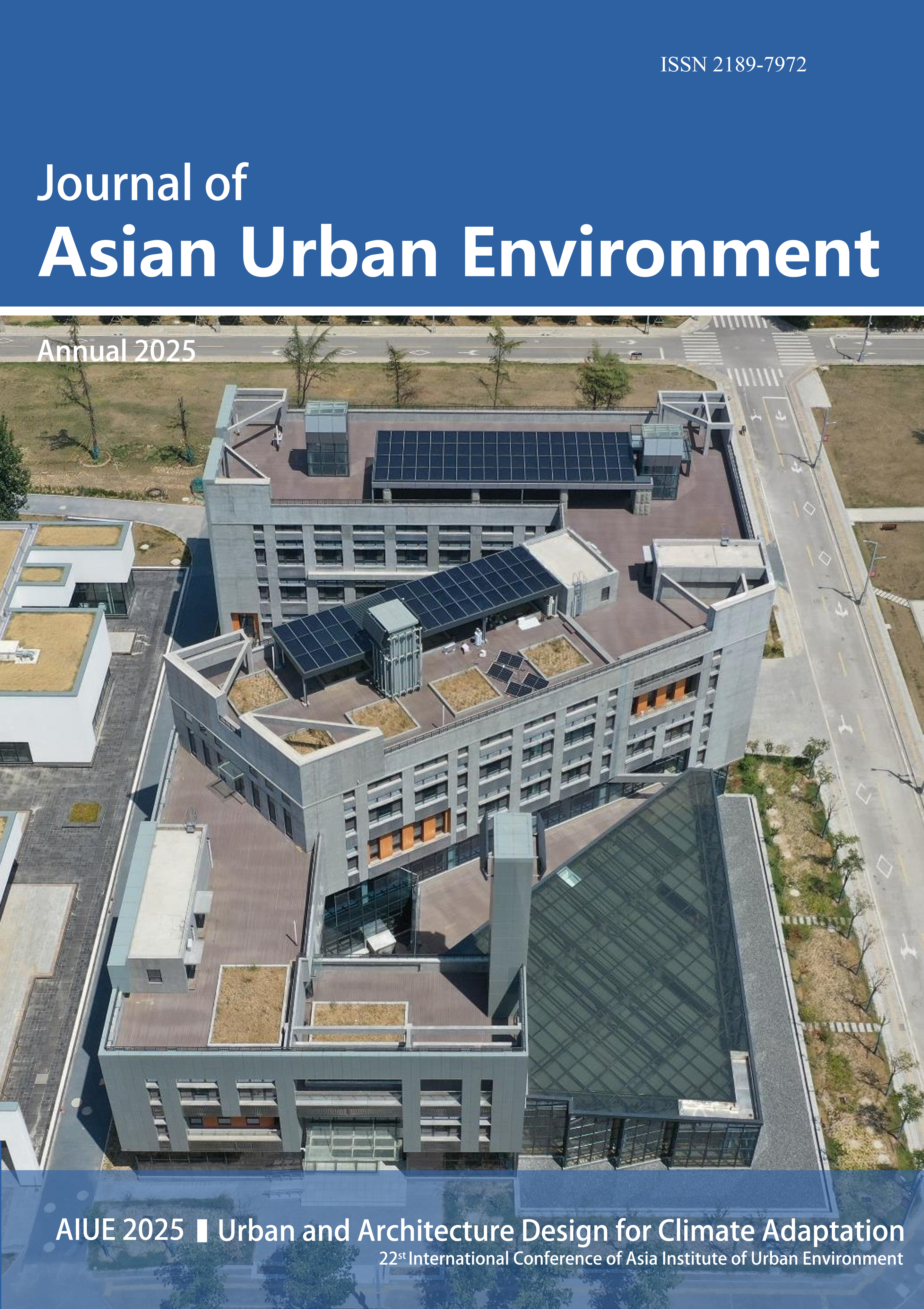					View Vol. 2025 No. 3: Journal of Asian Urban Environment
				